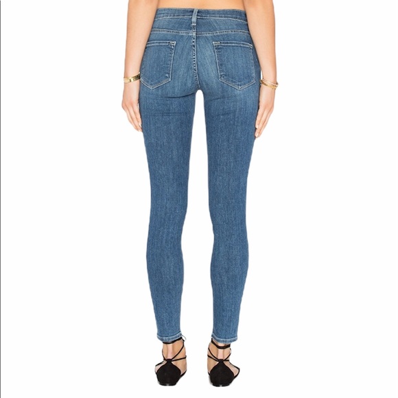 Frame Denim Le Skinny de Jeanne in State Street - Picture 3 of 9